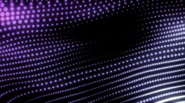 Dijital Dalga Parçacıkları Akış Soyut hareket parçacığı siber uzay soyut bilgisayar için fon tasarımı oluşturulan