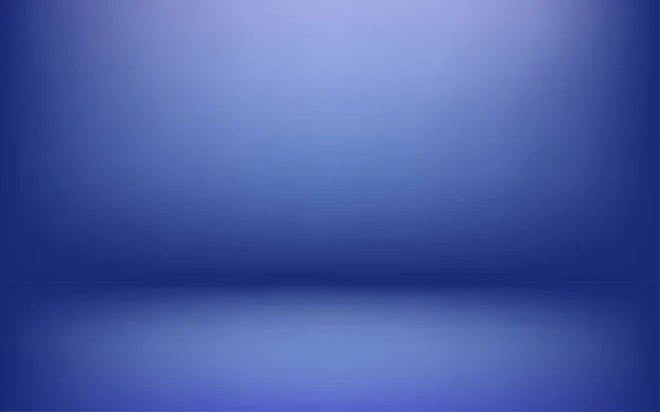 Fondo abstracto de estudio azul simple utilizado para mostrar el fondo de diseño de montaje de sus productos — Archivo Imágenes Vectoriales