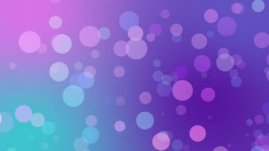 video arka plan ovelay tasarım için soyut daire arka plan animasyon yumuşak pastel renk