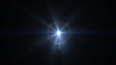 Lens Flare Rotation Motion Arka plan, ovelay tasarımı için parlak ışık video görüntüleri