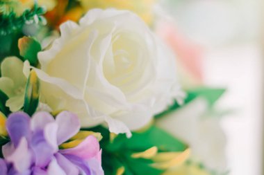 buket çiçek düğün olay düğün yakın yukarı sığ ile DOF arka plan için