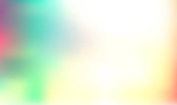 Барвистий абстрактний яскравий кольоровий градієнтний розмитий фон з віньєтним дизайном для дизайну фону або накладання фото — стоковий вектор