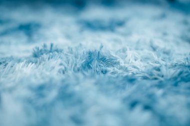 Üst görünüm gri halı dokusu, yıkandıktan sonra güneşte kurur..