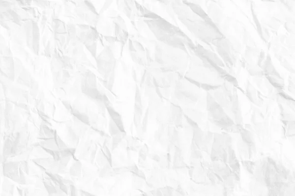 Biały Pognieciony Papier Tekstury Arkusz Tła Papieru Tekstury Papieru Idealne — Zdjęcie stockowe