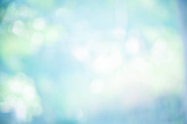 Doğa yaprağından gelen bulanık ışıklar grafik tasarımı için basit ekoloji kavramını kullanır.