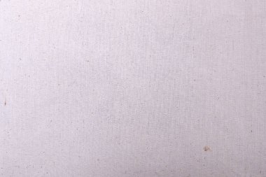 Kumaş torbasının kumaşından boyanmış beyaz pamuk ipliği.