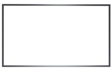 Pankart ortam ışık kutusunu uydur beyaz arkaplanda izole et