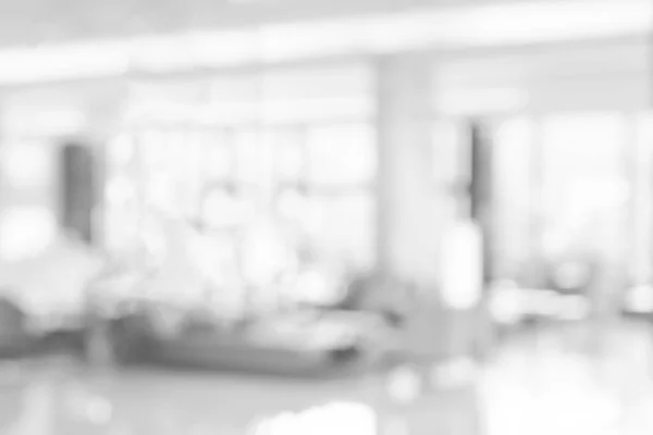 Vaciado Vacío Abstracto Hospital Corredor Camino Blanco Azul Suave Fondo Desde Perspectiva Construcción Pasillo para una manera útil para el éxito empresarial o la tecnología de diseño de fondo — Foto de Stock