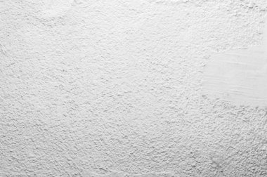 Beton Döşeme Duvarı Eski Arkaplan Çamurlu Taş Çimento Beyaza boyanmış