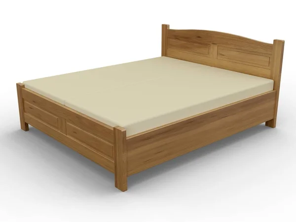 Ahşap yatak 180 / 200cm. 