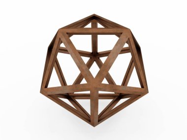 Icofaedron Epipedon, Leonardo da Vinci, Gösterim amacıyla Divina Proportione kitap sayfa 233.