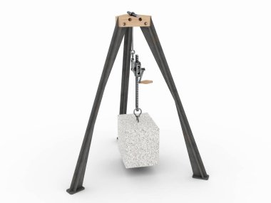 Atölye Crane, Leonardo da Vinci, Codex Atlanticus/0103r.