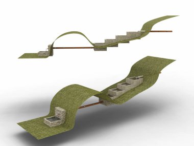 Su arıtma tesisi, Leonardo da Vinci; Codex Ashburnhan 0027r.