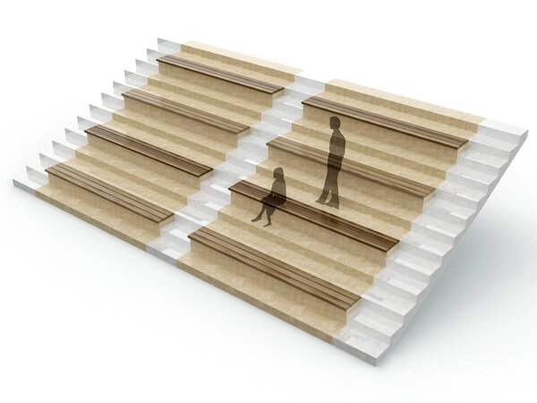 Amphitheater Seating, Leonardo da Vinci, Codex Atlanticus / 0045r. 3D модель
.