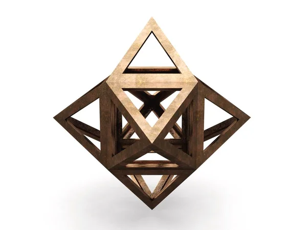 Hexaedron i Cybos Epirmenon Cenon, Leonardo da Vinci, Divina Proportione kitabı sayfa 213.