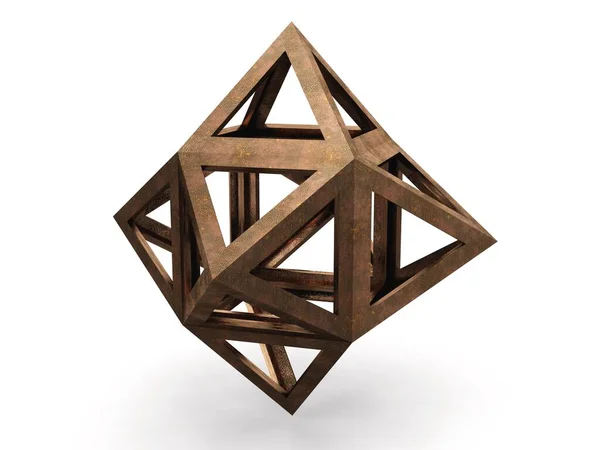 Hexaedron i Cybos Epirmenon Cenon, Leonardo da Vinci, Divina Proportione kitabı sayfa 213.