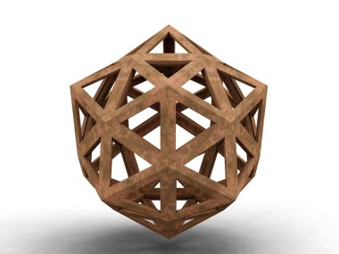 Dodecaedron Epirmenon Cenon, Leonardo da Vinci, Divina Proportione kitabı sayfa 253.