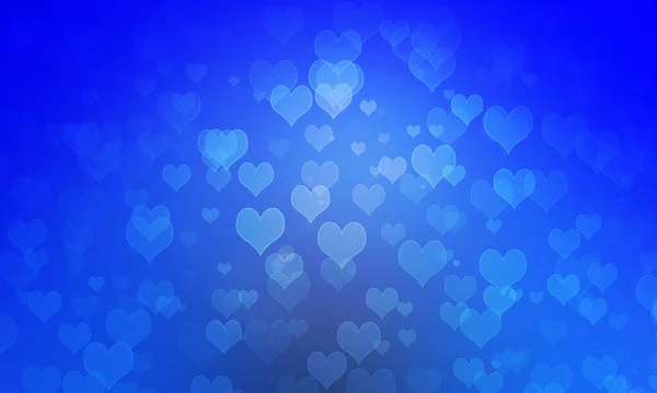 mavi parıltılı bokeh ışıkları soyut arkaplan duvar kağıdına odaklanmış