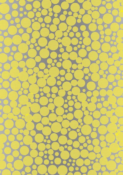 Makro-Nahaufnahme von gelben Seifenblasen. — Stockvektor