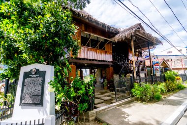 Baler, Aurora Eyaleti, Filipinler - Ağustos 2018: Dona Aurora Aragon-Quezon Evi, Baler 'de mütevazı, tarihi bir ev müzesi.
