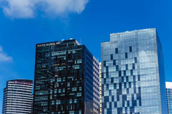 Bonifacio Global City Taguig Metro Manila Ago 2020 Edificios Oficinas — Foto de Stock