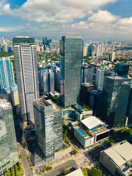 Bonifacio Global City Taguig Metro Manila Ago 2020 Paisaje Urbano — Foto de Stock