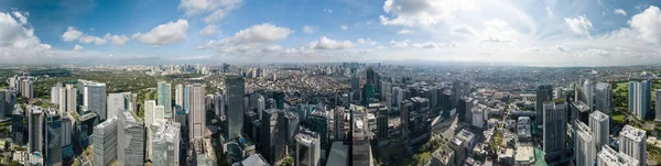 Bonifacio Global City Taguig Metro Manila Rundumblick Auf Die Skyline — Stockfoto