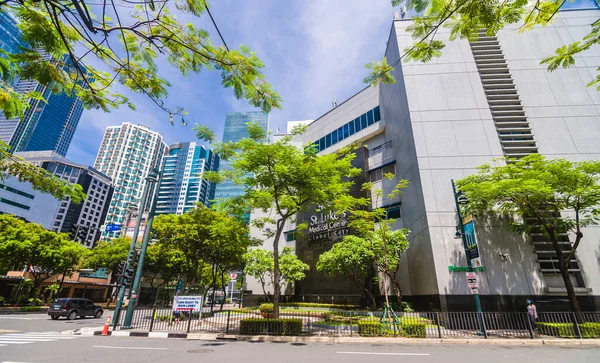 Bonifacio Global City Taguig Filippinerna Aug 2020 Lukes Hospital Ett — Stockfoto