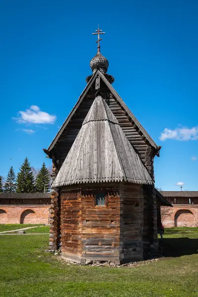 Yuryev Polsky Vladimir Region Ryssland April 2018 Trä George Church — Stockfoto