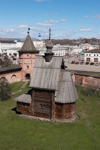 Yuryev Polsky Vladimir Region Ryssland April 2018 Top View Trä — Stockfoto