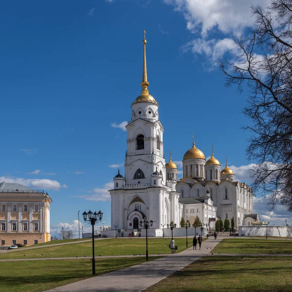 Catedral Dormición Vladimir Rusia — Foto de Stock