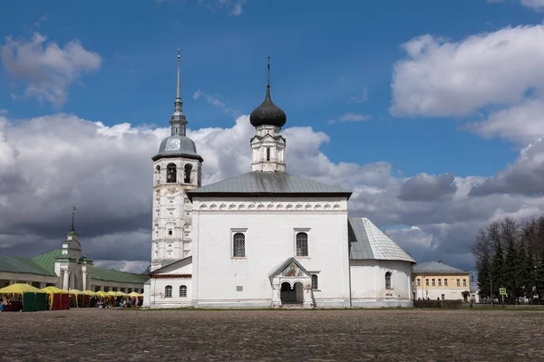 Suzdal Vladimir Region Ryssland April 2018 Över Uppståndelsen Kyrkan Och — Stockfoto
