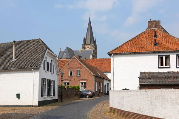 Thorn Limburg Niderlandy Czerwca 2018 Ulica Prowadząca Kościoła Opactwa Thorn — Zdjęcie stockowe
