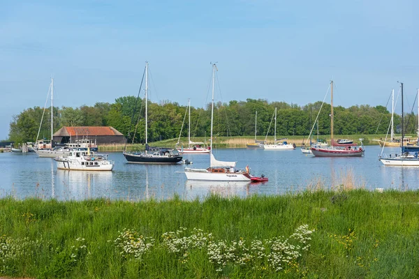 Enkhuizen North Holland Netherlands May 2020 Sailing Boats Gulf Open — стоковое фото