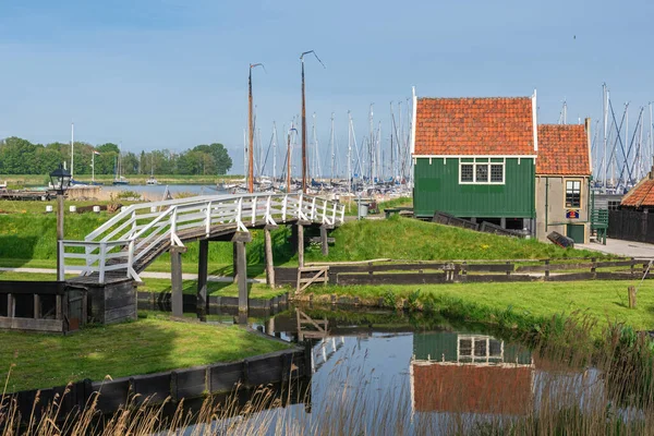 Enkhuizen North Holland Netherlands May 2020 Open Air Museum Corner — Stock Photo, Image