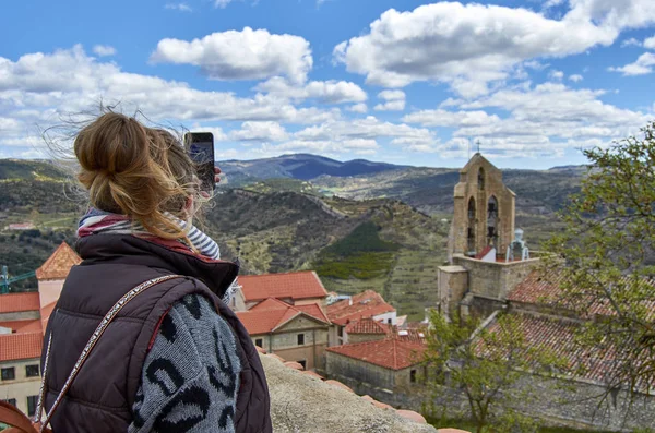 Ciudad medieval de Morella, Castellón en España —  Fotos de Stock