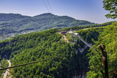 Rusya, Sochi - 3 Mayıs 2018: Aşırı eğlence parkı su parkı