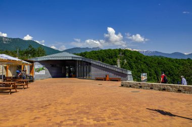 Rusya, Sochi - 3 Mayıs 2018: Aşırı eğlence parkı su parkı