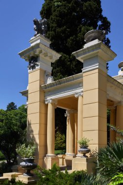 Sochi. Botanik Bahçesi. Park meyve bahçeleri ve gezi tatil