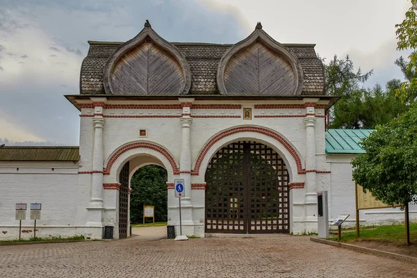 Moskou Kolomenskoye Museum Gate — Stockfoto