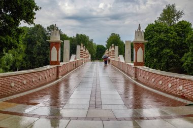 Moskova. Tsaritsino Müzesi. Sarayı ve Parkı karmaşık