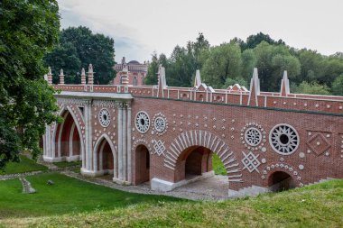 Moskova. Tsaritsino Müzesi. Sarayı ve Parkı karmaşık