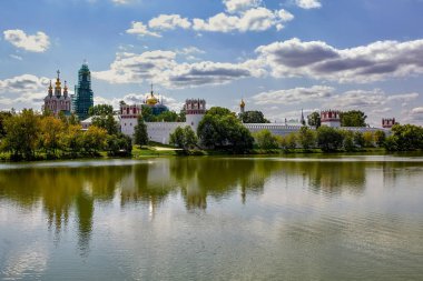 Moskova. Tanrı-Smolensk Manastırı Novodevichy anası