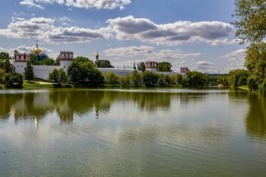 Moskova. Tanrı-Smolensk Manastırı Novodevichy anası
