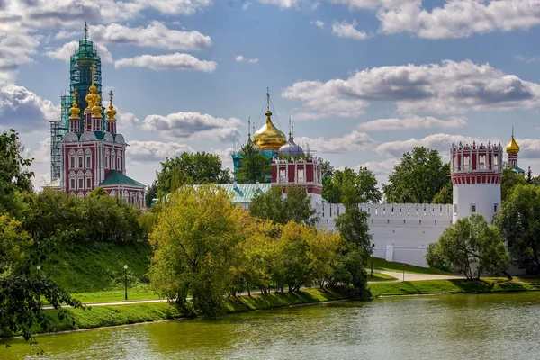 Moskau Nowodewitschij Mutter Des Klosters Von Gott Smolensk — Stockfoto