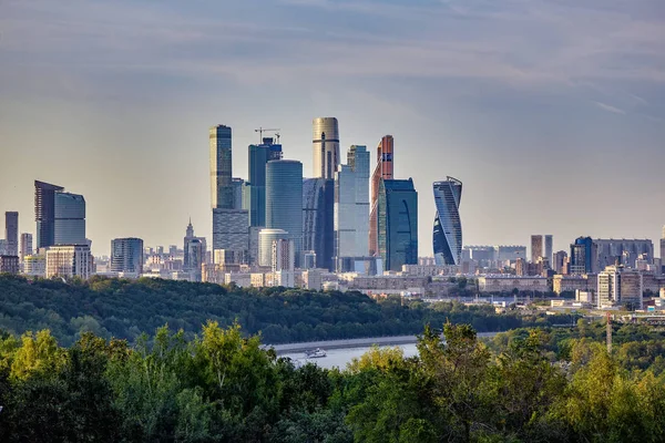 Moskou Moscow City Het Bedrijfscentrum — Stockfoto