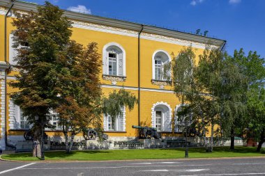 Moskova. Moskova Kremlin. Simge yapılar