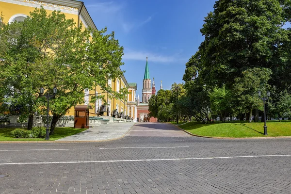 Москве Московский Кремль Ориентиры — стоковое фото