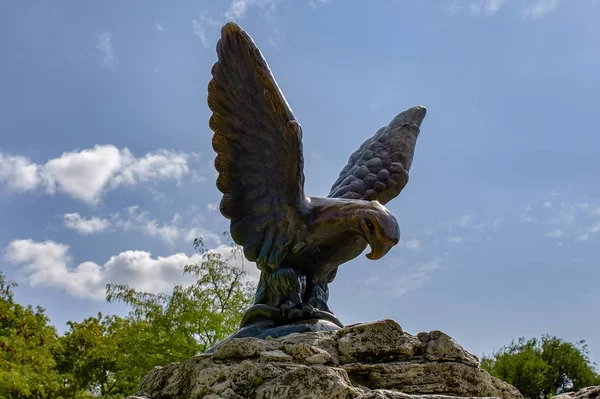 Pyatigorsk Cáucaso Águila Bronce Otoño — Foto de Stock