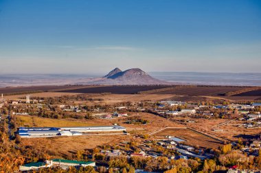 Kuzey Kafkasya. Mount Scabby görüntüleyin. Lermontov'un şehir